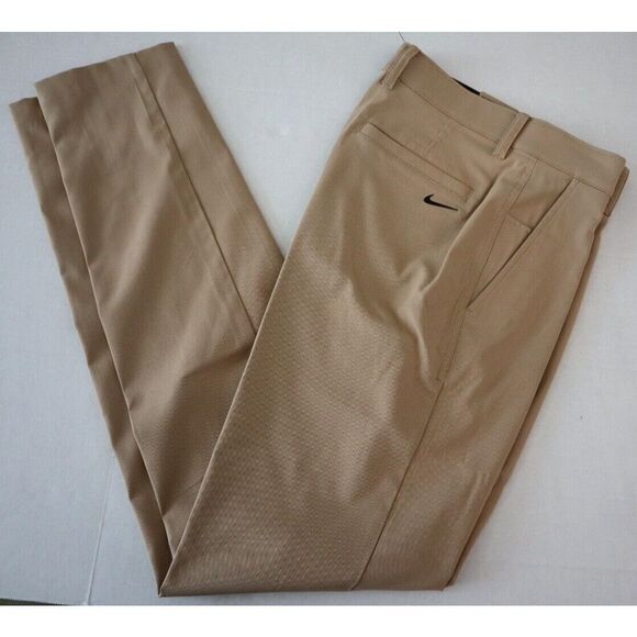Nike FD5622-200 Men's Sz 30x36 Tan Slim Fit Ankle Length Chino Golf Pants - Picture 6 of 7